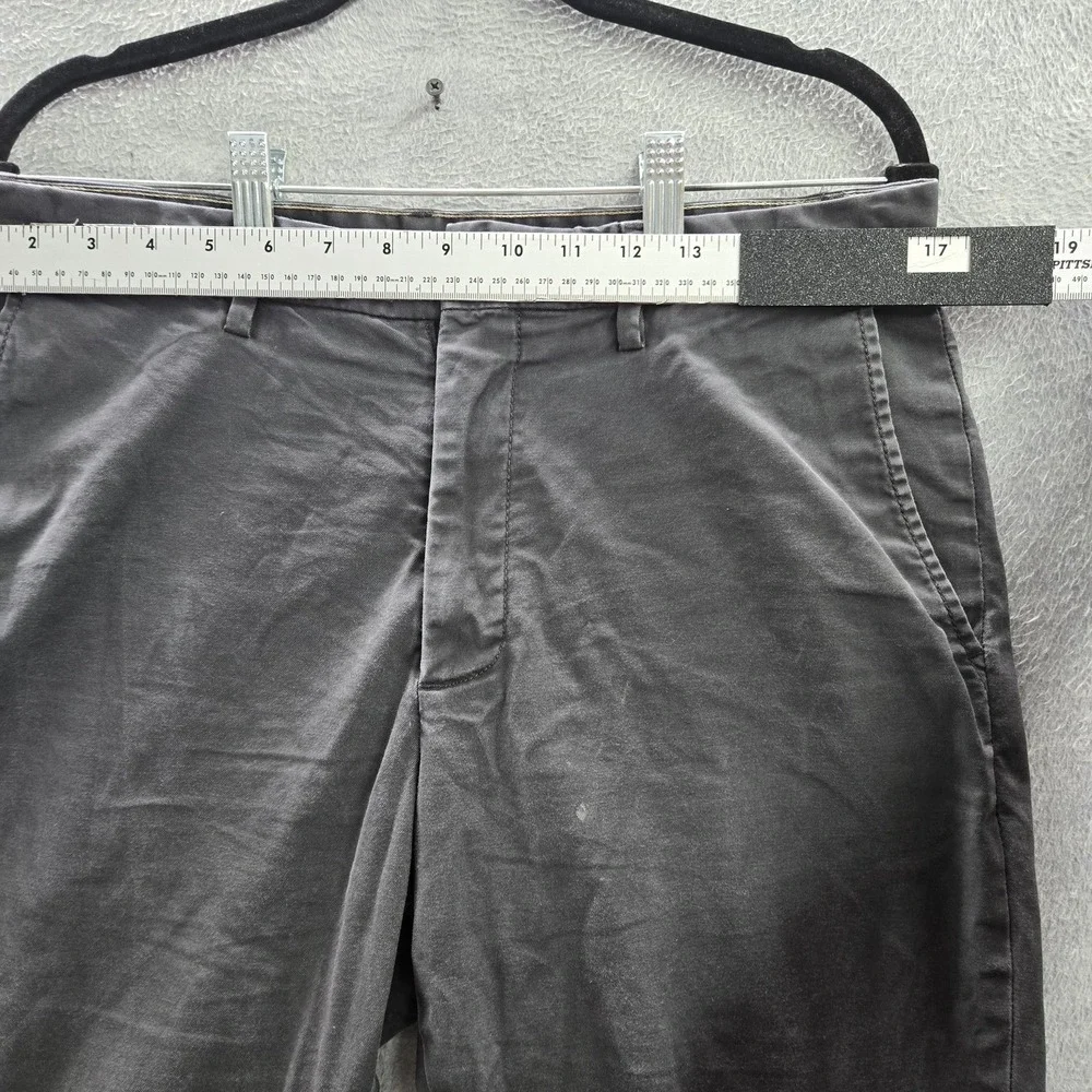 Banana Republic Men Pants 32X30 Gray Chino Lived-In Slim Fit